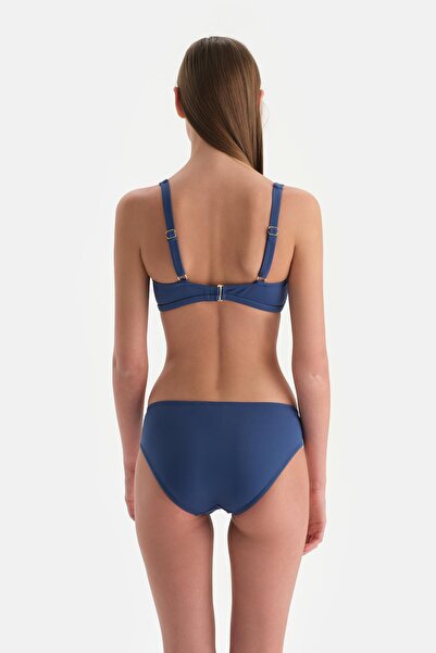 Dagi Indigo Yüksek Bel Bikini Alt