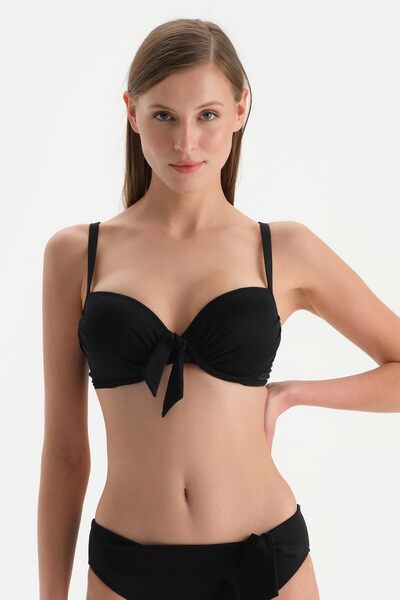 Dagi Καλυμμένο μαύρο μπικίνι