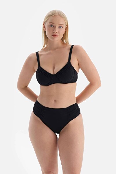 Dagi Black Corseted Recovery Bikini Top