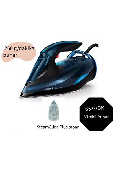 Philips Azur Elite Optimal Temp 2600 Watt Mavi Buharlı Ütü