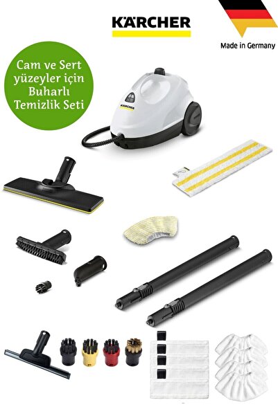 Karcher Hijyenik Kaliteli YaşamBuharlı Temizleyici SC 2 EasyFix FULL-SET+Cam ...