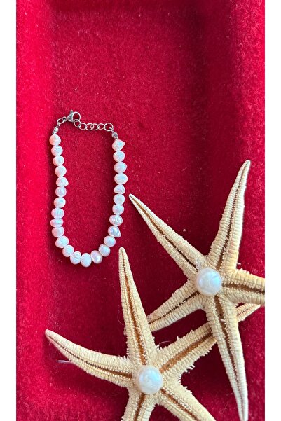 Taş-Mir Gerçek Doğal İnci Kolye Bileklik Set