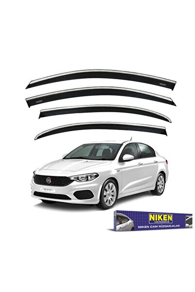 Niken Fiat egea cam rüzgarlığı kromlu