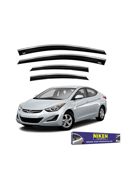 Niken Hyundai elantra cam rüzgarlığı kromlu 2011 / 2016