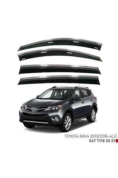 Niken Toyota rav 4 cam rüzgarlığı kromlu 2013 / 2018