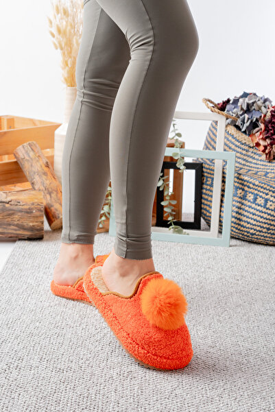 Slipcat Women's House Slippers Pompom Stylish Clothing Gift Dowry Bundle Guest Slippers