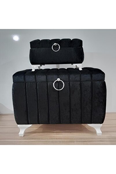 Sonem Çeyiz Sandık Gelin Damat Nişan Bohça Çeyiz Sandığı 2'li 0329