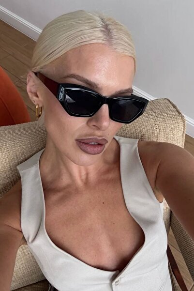 COOLANDBETTER نظارة شمسية باريس بلاك كات آي للنساء حماية من الأشعة فوق البنفس...