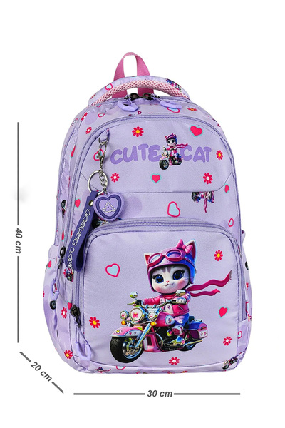 Lifonbag Unisex Multi-Eye School Bag & Lunch Bag & Pen Holder