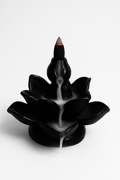 Show Art Hediyelik Modern Lotus Geri Akış Tütsülük