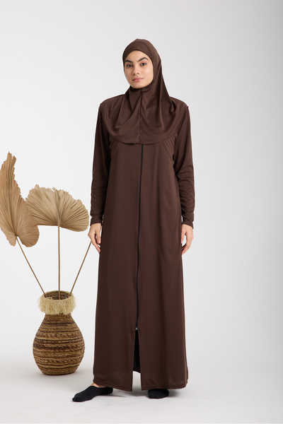 MaesSE Γυναικείο φόρεμα προσευχής με φερμουάρ