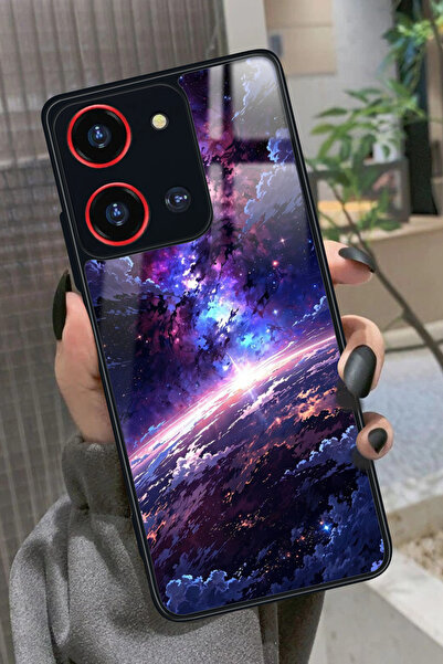 Reeder S19 Max Pro S 108 MP (Zoom) Uyumlu Soyut Sanat Tasarımlı Glossy Premiu...