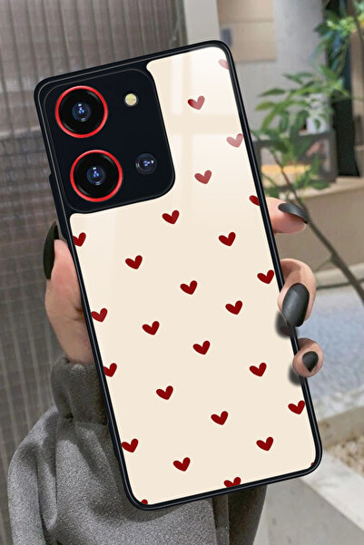 Reeder S19 Max Pro S 108 MP (Zoom) Uyumlu Kalp Tasarımlı Glossy Premium Kılıf