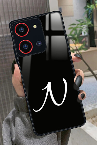 Reeder S19 Max Pro S 108 MP (Zoom) Uyumlu N Harfi Yazılı Glossy Premium Kılıf