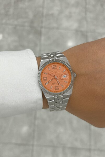 LOOQ Steel Cord with Calendar New Model Men's Wrist Watch A+Quality
