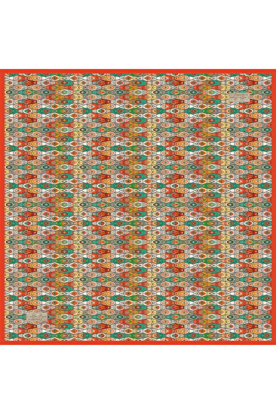 LA BOUTIQUE 2548-02 ΣΟΥΡΑ ΜΕΤΑΞΙ 90Χ90