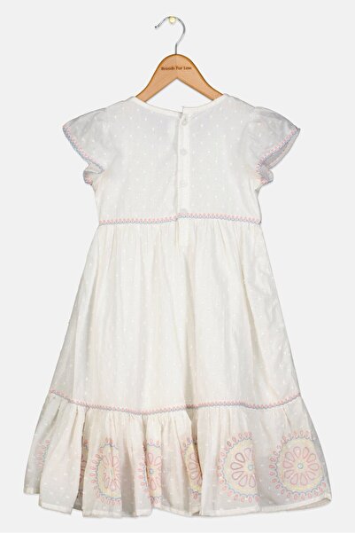 Willow & Whistle Kids Girl Floral Print Dress, Multicolor