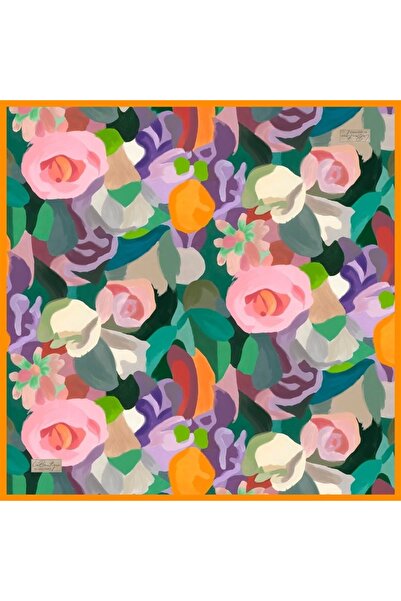 LA BOUTIQUE 2433-01 حرير قطني 90X90