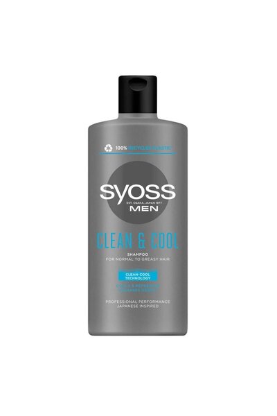 Syoss Men Clean Cool Shampoo 440ml