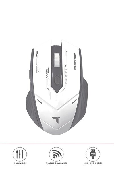 Başkenttekno TM-20 Çift Modlu Kablosuz Oyuncu Mouse Fare