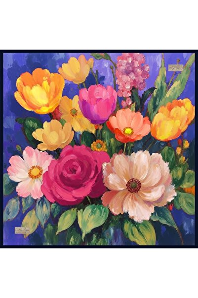 LA BOUTIQUE 2557-03 ΣΟΥΡΑ ΜΕΤΑΞΙ 90Χ90