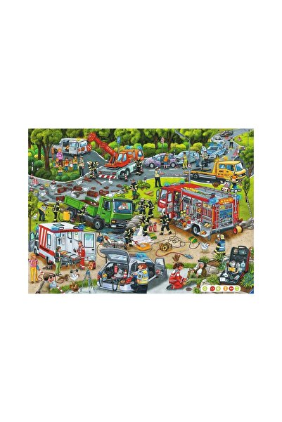 RAVENSBURGER Παζλ - Οδός Τιπτόι σε κατασκευή, 100 κομμάτια XXL