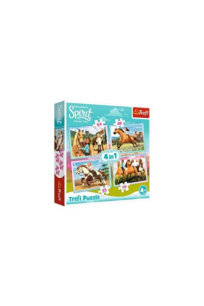 Trefl Puzzle - Dreamworks - Spirit Riding Free, 35/48/54/70 piese