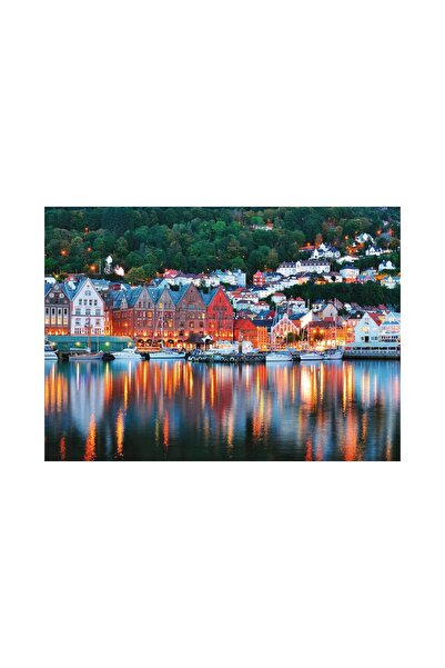 RAVENSBURGER Puzzle - Bergen, Norway, 1000 piese