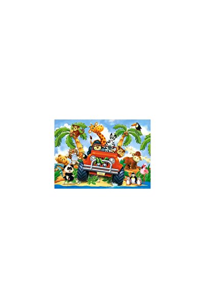 Castorland Puzzle - Softies on Safari, 40 piese MAXI