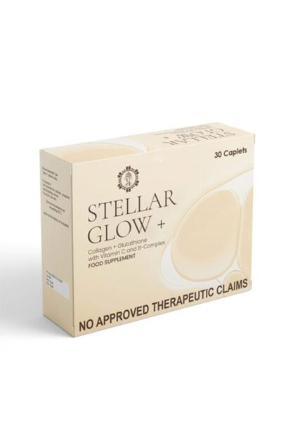STELLAR Glow Collagen + Glutathione with Vitamin C and B Complex Food Supplement