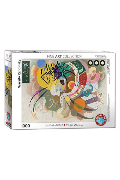 Eurographics Puzzle - Vassily Kandinsky: Dominant Curve, 1000 piese