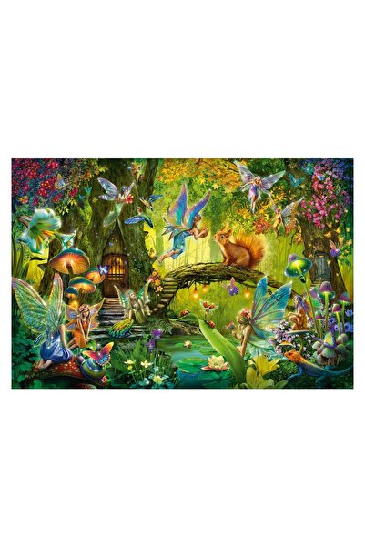 Schmidt Puzzle - Fairies In The Forest, 200 pieces, contains magic wand