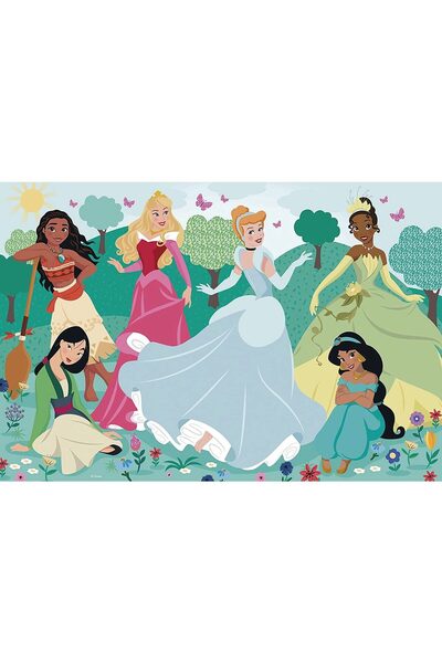 CLEMENTONI Puzzle 104 piese XXL - Disney Princess