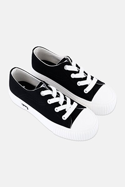 Lee Women Isla C Lace Up Casual Shoes, Black