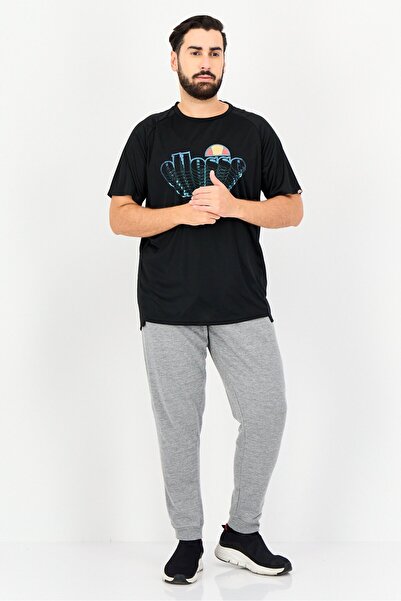 Ellesse Men Sportswear Fit Short Sleeves Training T-shirt, Black