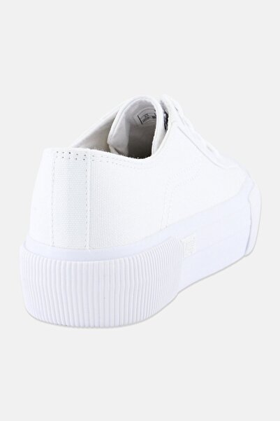 Lee Women Isla C Lace Up Casual Shoes, White