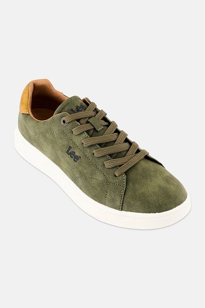 Lee Men Lace Up Casual Shoes, Olive