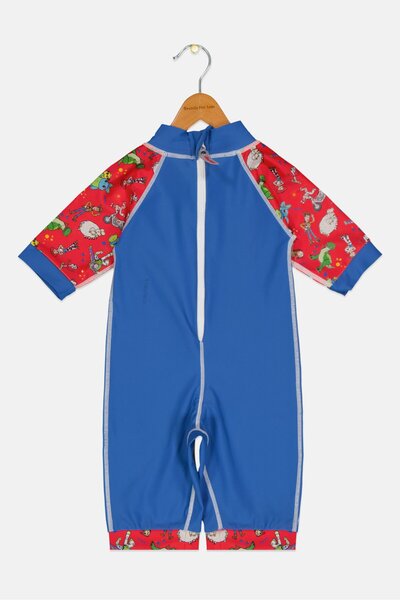 Coega Sunwear Coega x Disney Toddlers Girl Allover Print One Piece Swim Suit, Multicolor