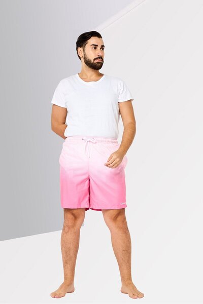 Calvin Klein Men Stripe Board Shorts, Multicolor
