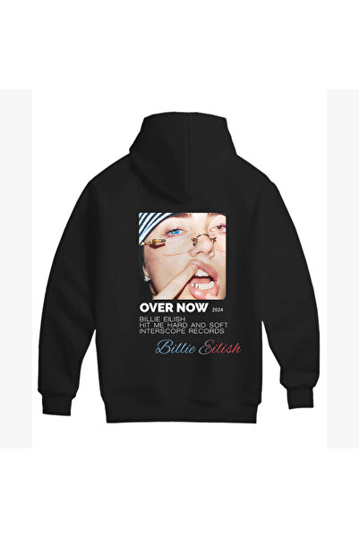 MAGORS BILLIE EILISH OVER NOW COVER UNISEX PULOVER DIN BUMBAC