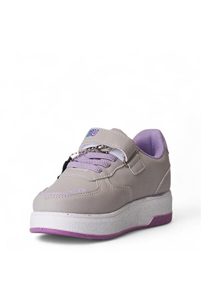 NS Little Labulabu Printed Girl's Sneaker, Orthopedic, Flat Bottom.
