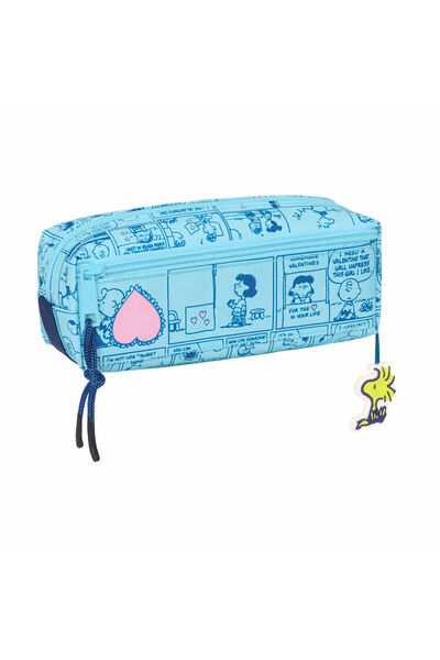 SNOOPY Holdall Love Light Blue 22 x 8,5 x 6 cm