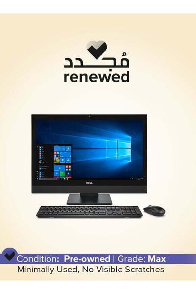 Dell Renewed - All-in-One Desktop OPTIPLEX 7450 AIO With 23-Inch Display, Intel Core i5 Processor/7t