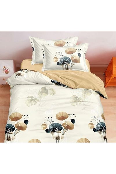 CHIRASO CHIRASO Bedding Set, 1 Person, ELASTIC Sheet 140x200cm, Duvet Cover 160x200cm, 2 Pillowcases