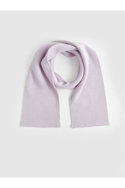 LC Waikiki Lilac Girl's Beret and Scarf Set
