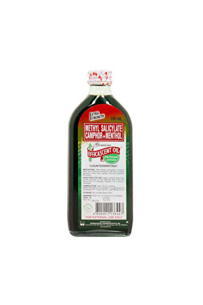 International Pharmaceutical زيت فعال - الكافور والمنثول قوة إضافية 100 مل