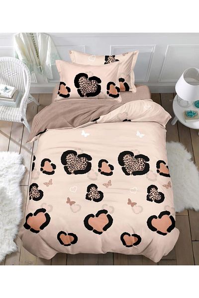CHIRASO CHIRASO Bedding Set, 1 Person, ELASTIC Sheet 140x200cm, Duvet Cover 160x200cm, 2 Pillowcases