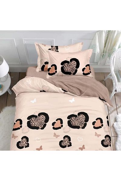 CHIRASO CHIRASO Bedding Set, 1 Person, ELASTIC Sheet 140x200cm, Duvet Cover 160x200cm, 2 Pillowcases