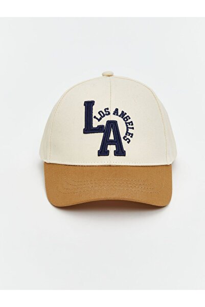 LC Waikiki Șapcă pentru băiat cu broderie La, bej