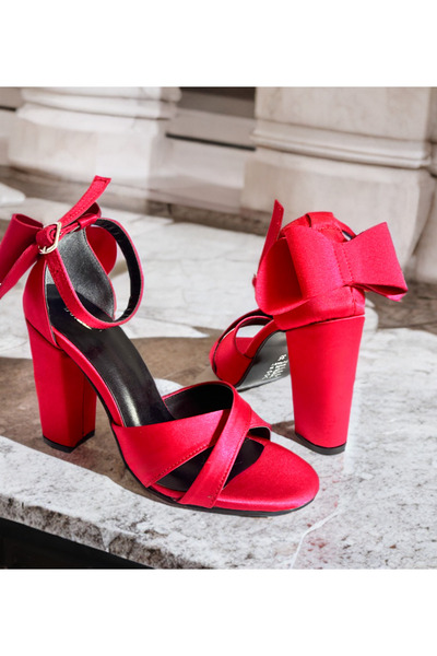 Felisya Butik Thick Heeled Evening Dress Shoes-Felisyabutik